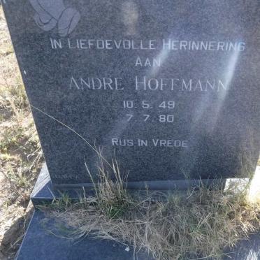 HOFFMANN André 1949-1980