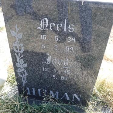 HUMAN Neels 1939-1984 &amp; Joey 1935-1986