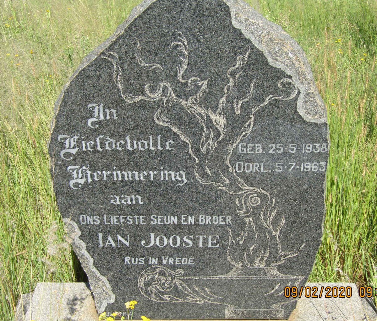 JOOSTE Ian 1938-1963