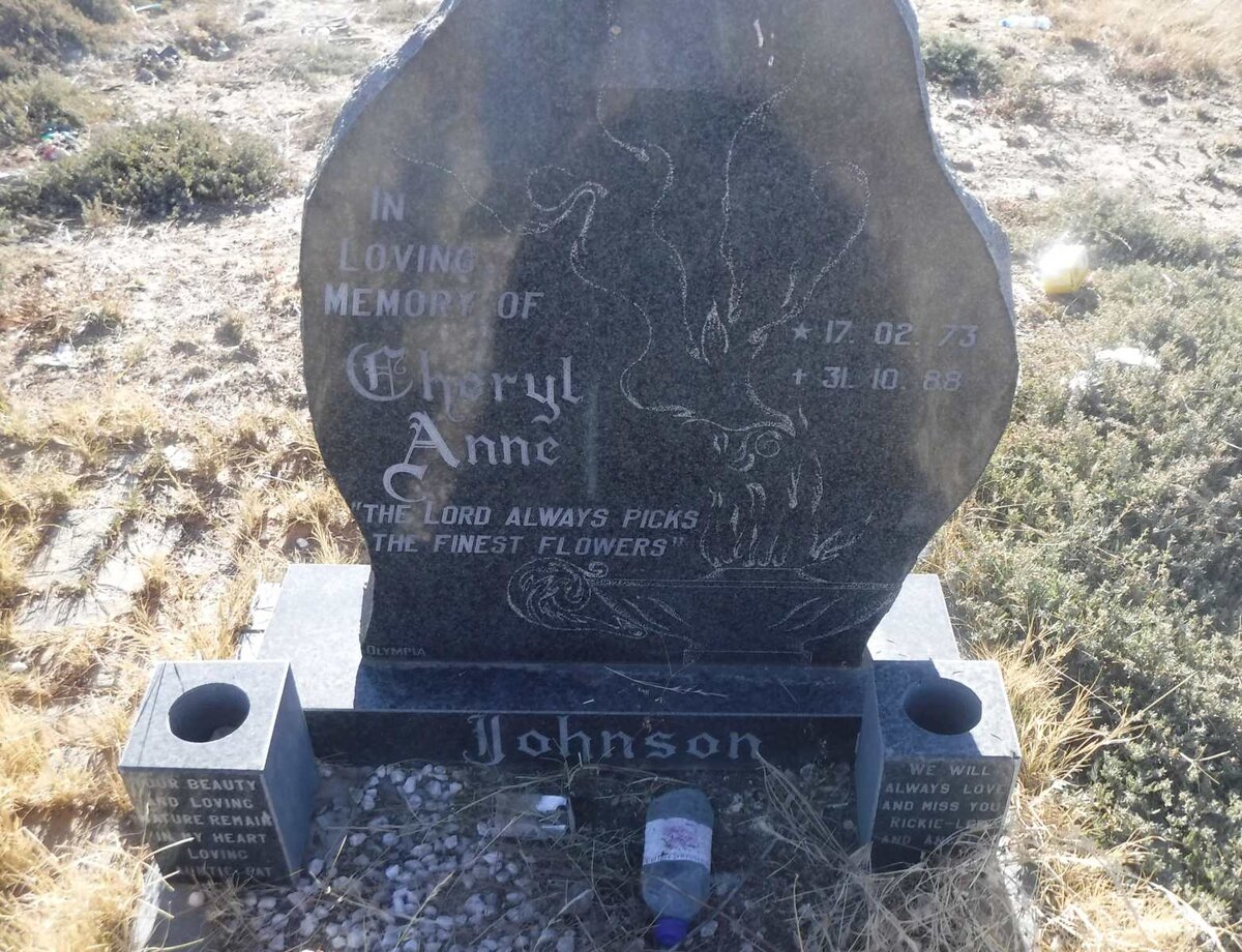 JOHNSON Cheryl Anne 1973-1988