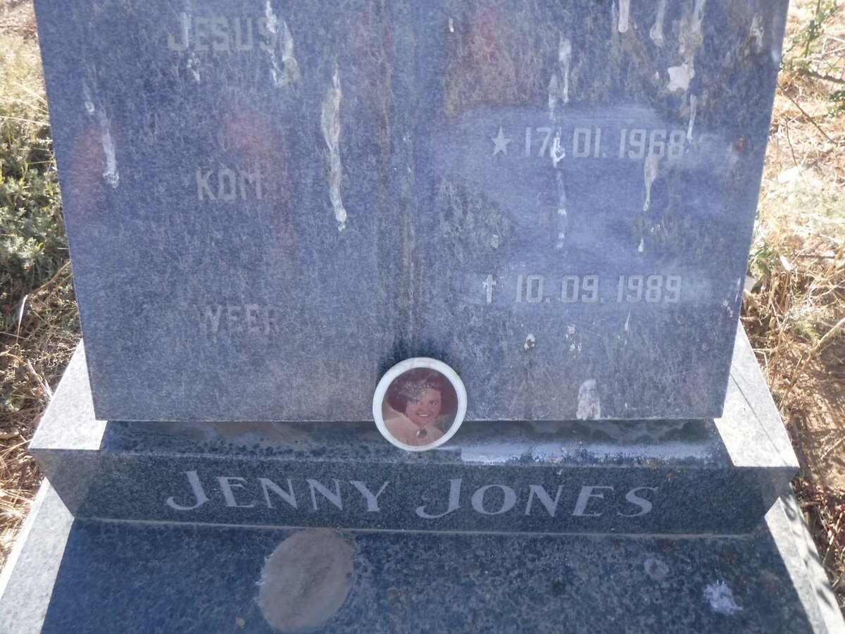 JONES Jenny 1968-1989