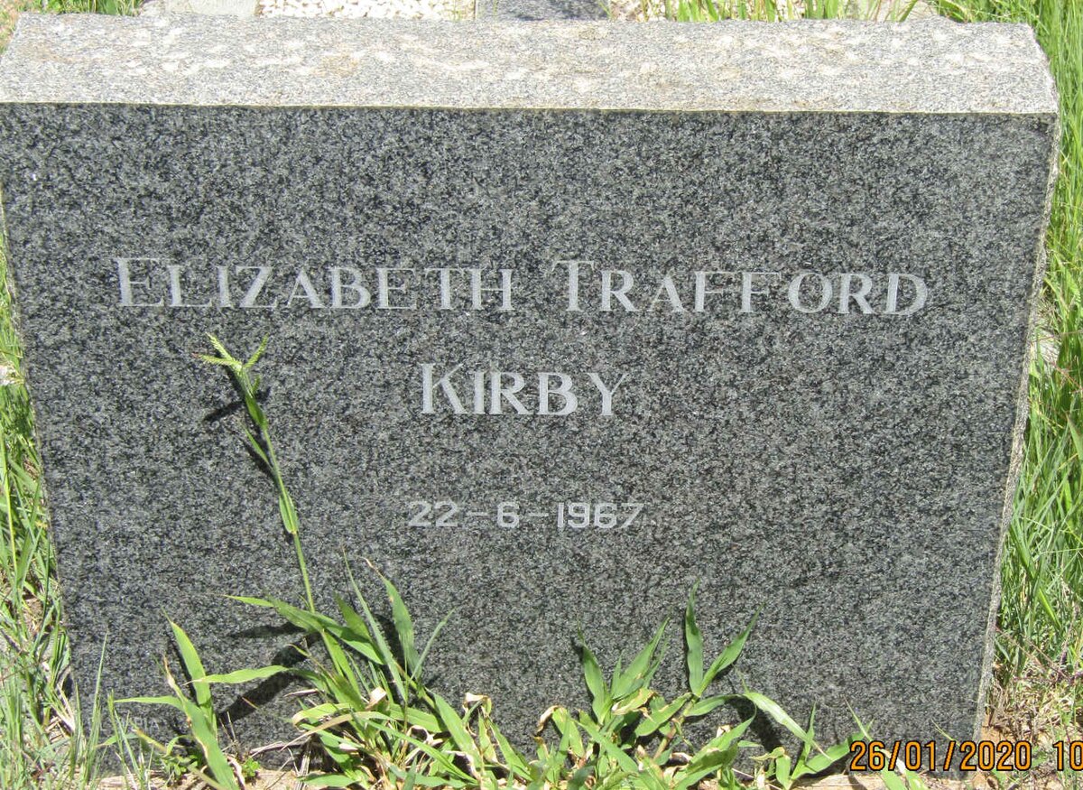 KIRBY Elizabeth Trafford -1967