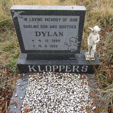 KLOPPERS Dylan 1985-1986