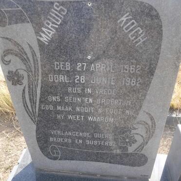 KOCH Maruis 1962-1982