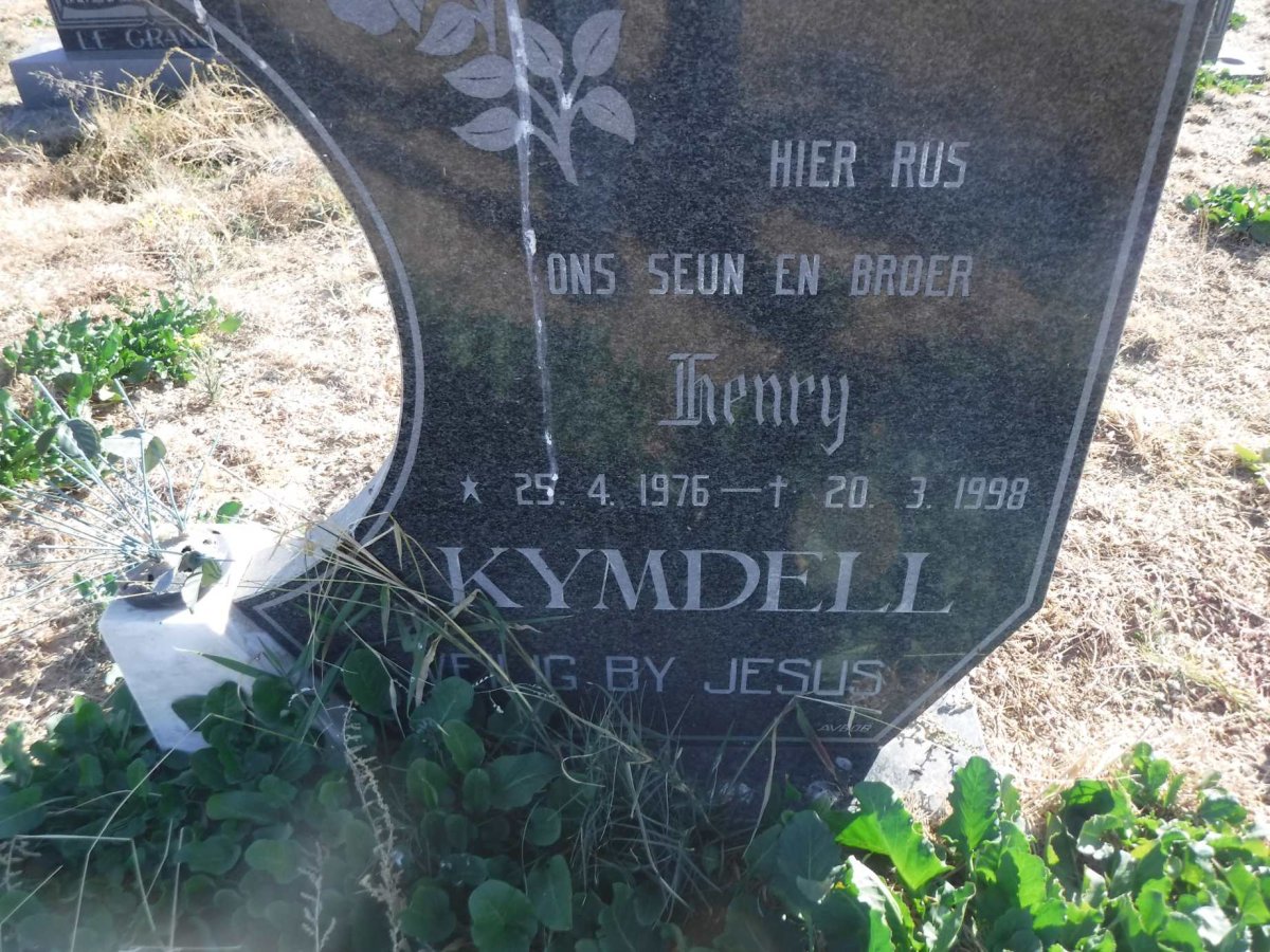 KYMDELL Henry 1976-1998