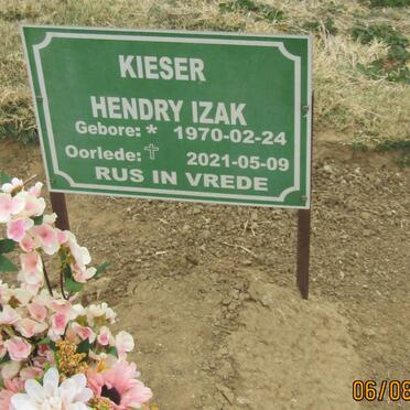 KIESER Hendry Izak 1970-2021