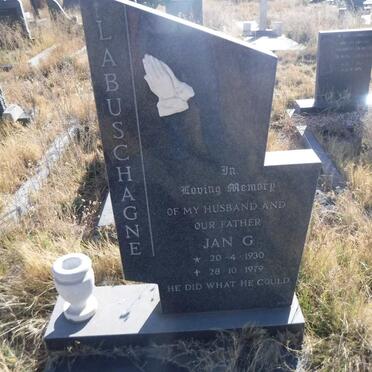 LABUSCHAGNE Jan G. 1930-1979
