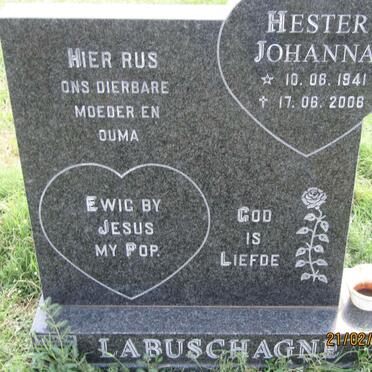 LABUSCHAGNE Hester Johanna 1941-2006