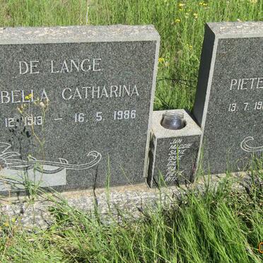 LANGE Pieter Johannes, de 1911-1965 &amp; Isabella Catharina 1913-1986