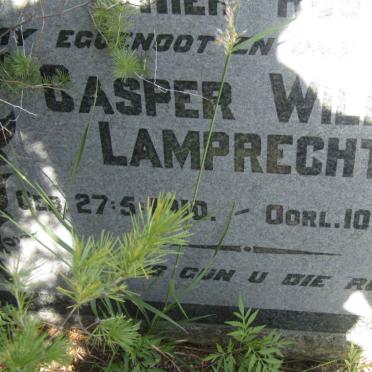 LAMPRECHT Casper Willem 1910-1958