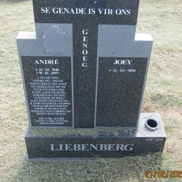 LIEBENBERG André 1946-2007 &amp; Joey 1958-