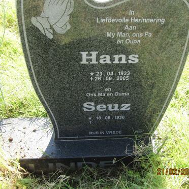 LINDE Hans 1933-2005 &amp; Seuz 1936-