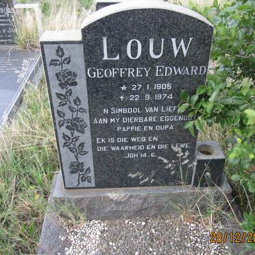 LOUW Geoffrey Edward 1905-1974