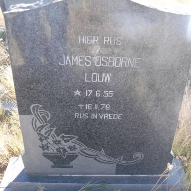 LOUW James Osborne 1955-1978