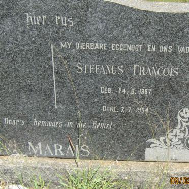 MARAIS Stefanus Francois 1887-1954