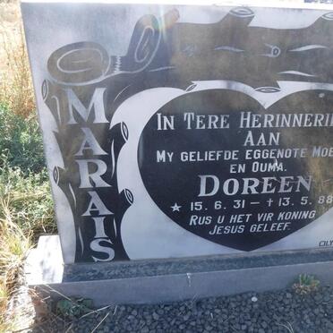 MARAIS Doreen 1931-1988