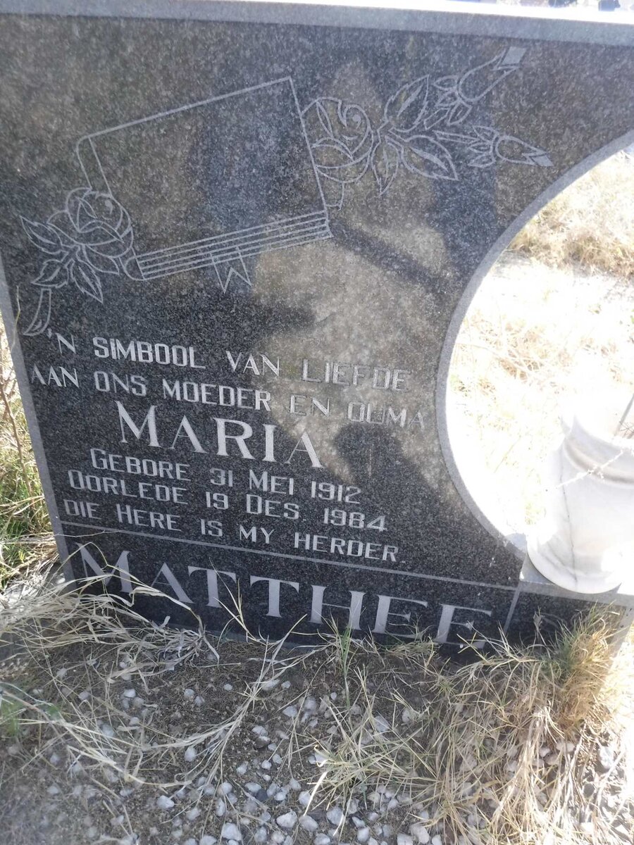 MATTHEE Maria 1912-1984