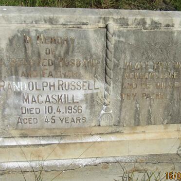 MAC ASKILL Randolph Russell  -1956