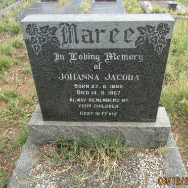 MAREE Johanna Jacoba 1892-1967