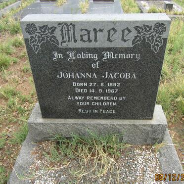 MAREE Johanna Jacoba 1892-1967