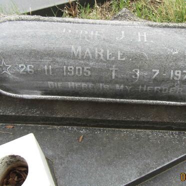 MAREE J.H. 1905-1971