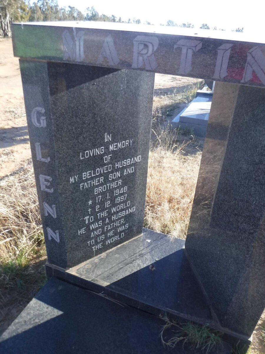 MARTIN Glenn 1948-1997