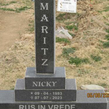 MARITZ Nicky 1983-2023