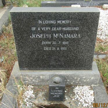 McNAMARA Joseph 1918-1981