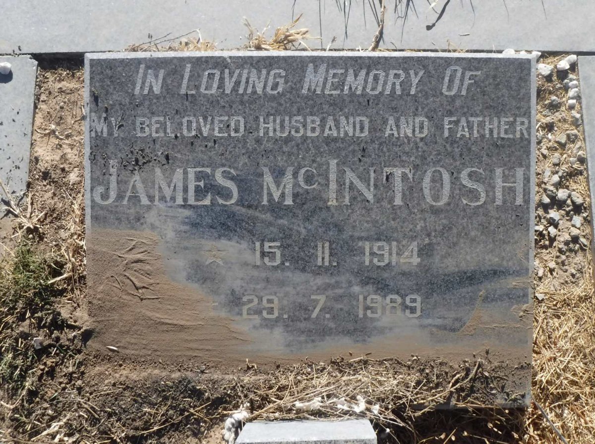 McINTOSH James 1914-1989