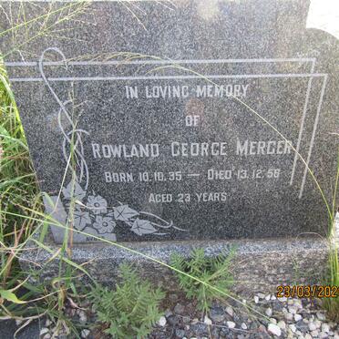 MERCER Rowland George 1935-1958