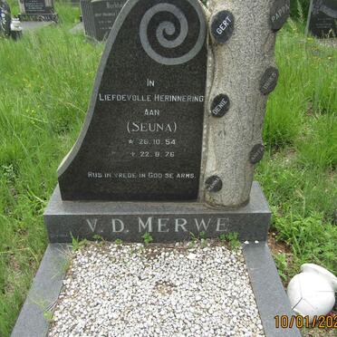 MERWE Seuna, v.d.1954-1976