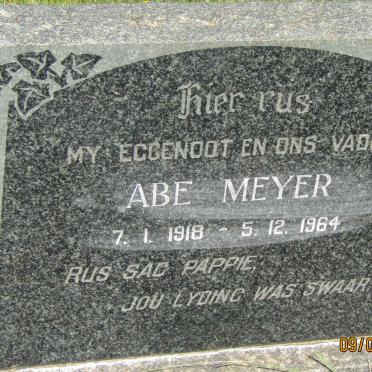 MEYER Abe 1918-1964