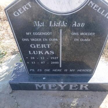 MEYER Gert Lukas 1927-2003