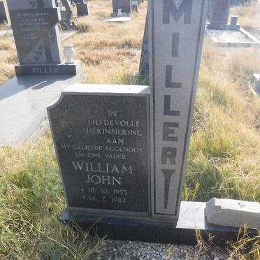 MILLER William John 1955-1982