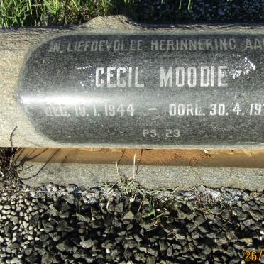 MOODIE Cecil 1944-1970