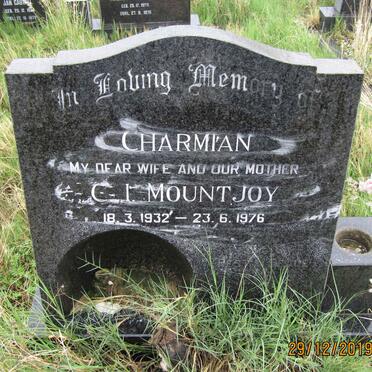 MOUNTJOY C. I.1932-1976