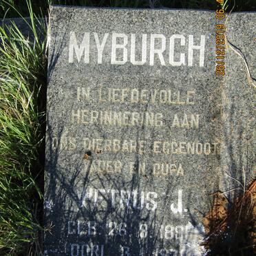 MYBURGH Petrus J. 1895-1970