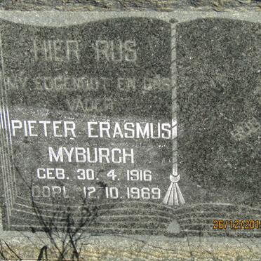 MYBURGH Pieter Erasmus 1916-1969
