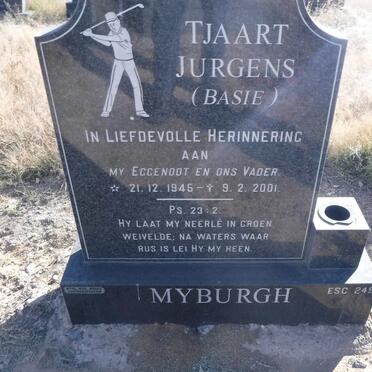 MYBURGH Tjaart Jurgens 1945-2001