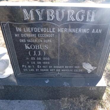 MYBURGH Kobus J.J. 1930-1999