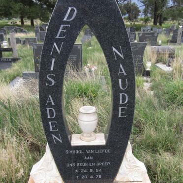 NAUDE Denis Aden 1954-1976