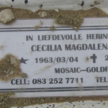 NAUDE Cecilia Magdalena 1963-2025