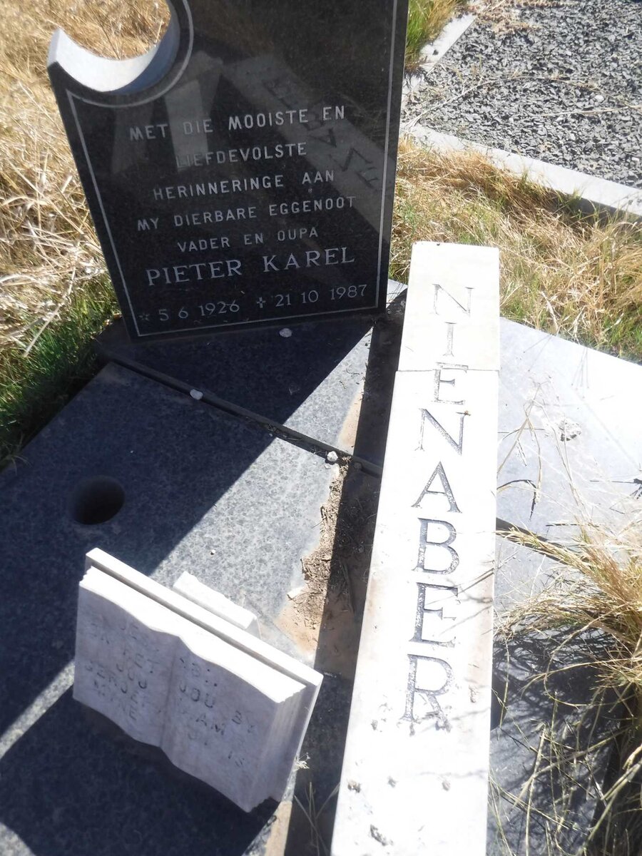 NIENABER Pieter Karel 1926-1987