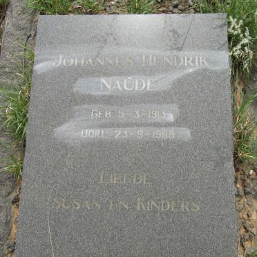 NAUDE Johannes Hendrik 1913-1968