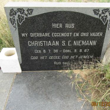 NIEMANN Christiaan S.E. 1938-1967