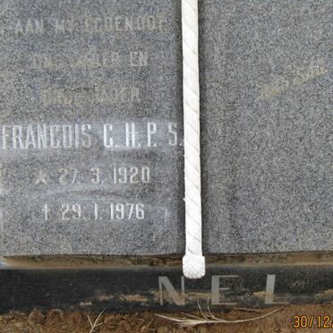 NEL Francois C.H.P.S. 1920-1976