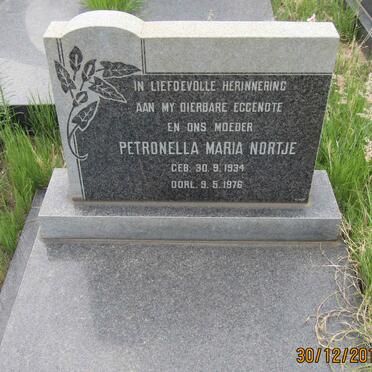 NORTJE Petronella Maria 1934-1976