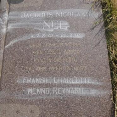 NEL Jacobus Nicolaas 1947-1983