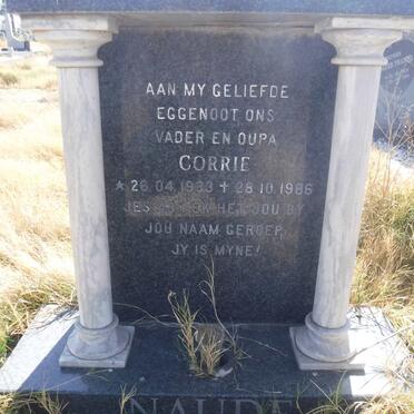 NAUDE Corrie 1933-1986