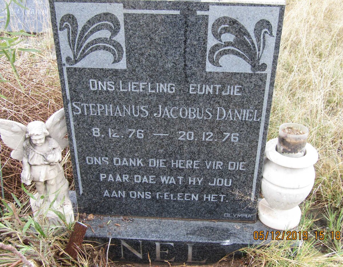 NEL Stephanus Jacobus Daniel 1976-1976